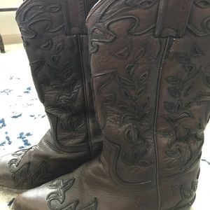 Frye cowgirl boots